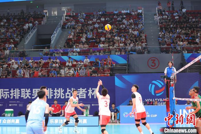 2024国际排联男排挑战者杯：中国3-0击败墨西哥，
