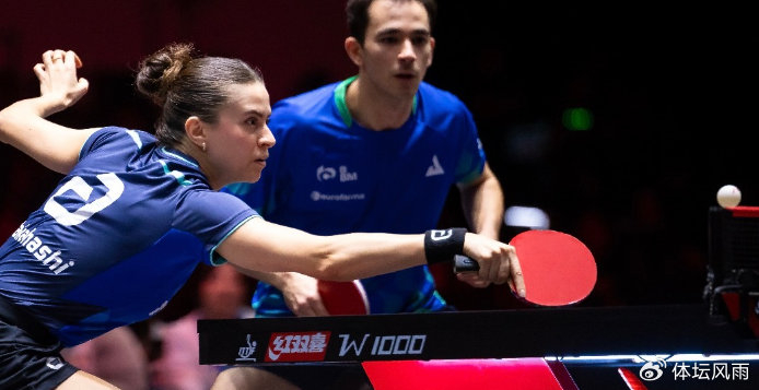 巴西混双组合逆转胜出晋级决赛