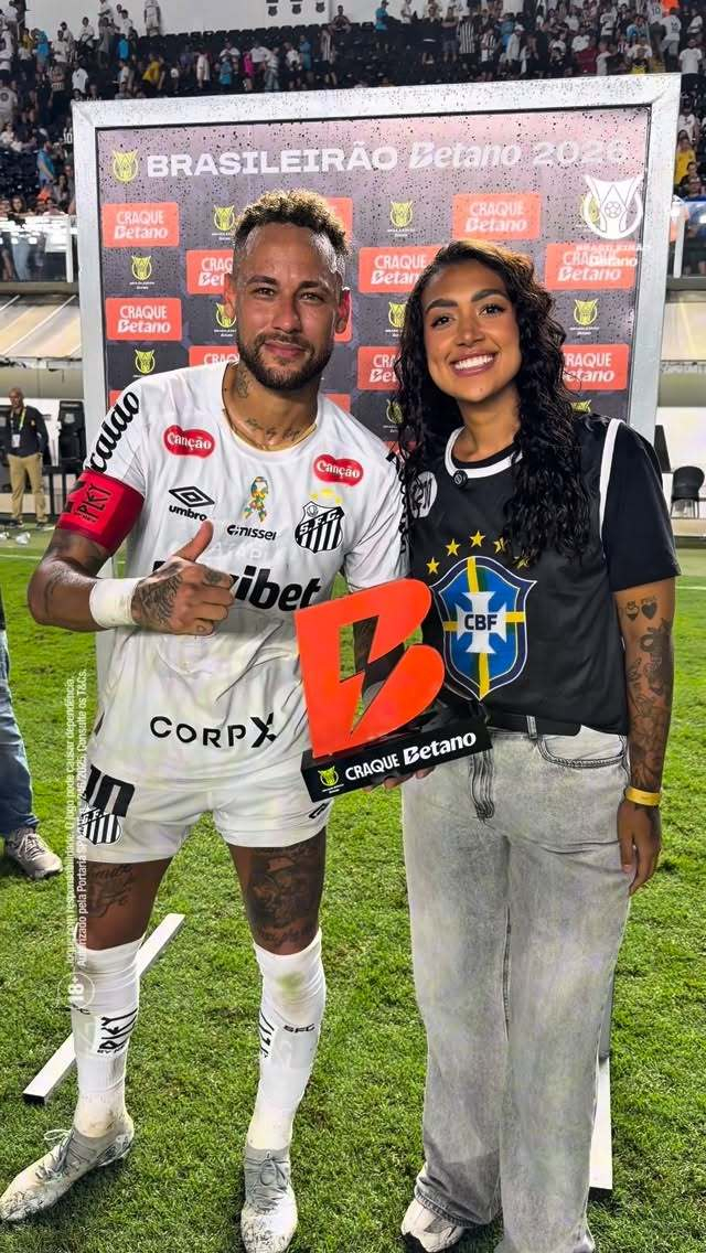 内马尔获桑托斯对阵雷莫最佳球员 双响助球队取